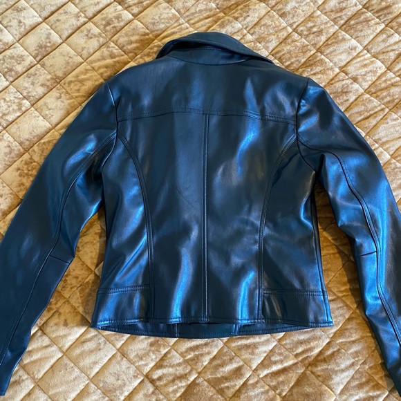 Michael Kors Leather Moro Jacket - Picture 3 of 4